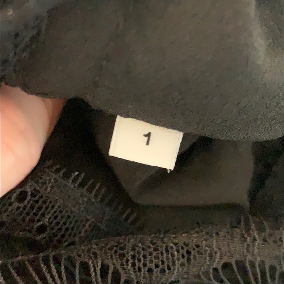 Sandro “Poetry” black lace mini dress 1 (US S) - Picture 9 of 10